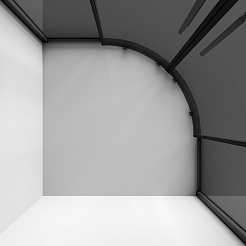 Niagara Душевой уголок Nova 80x80 NG-2825-34BLACK – фотография-9